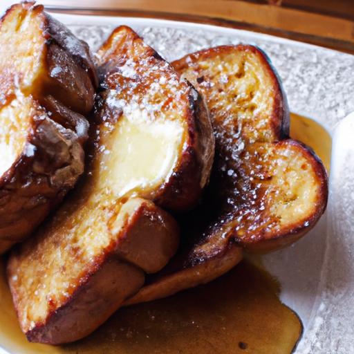 Sourdough French Toast with Brown Sugar & Vanilla Bean Bliss