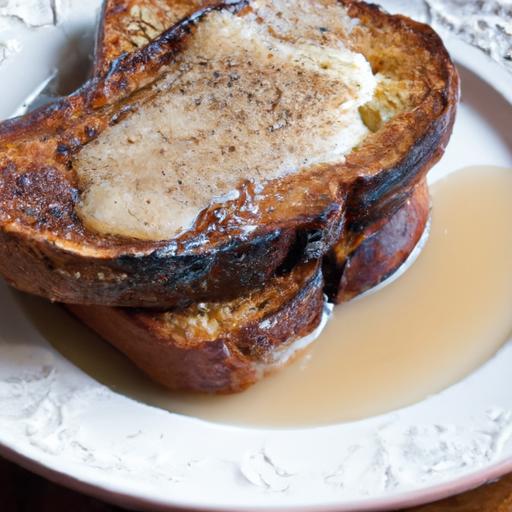 Sourdough French Toast with Brown Sugar & Vanilla Bean Bliss