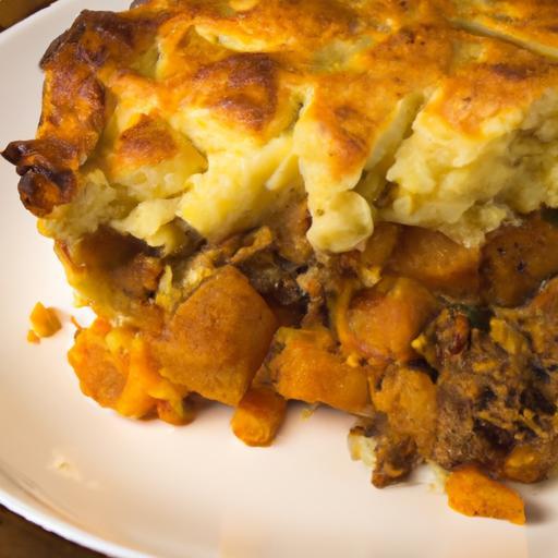 Hearty Gluten-Free Shepherd’s Pie Topped with Sweet Potato