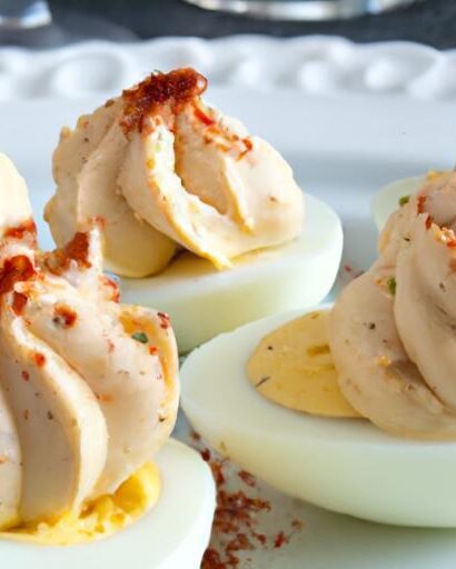 Perfectly Creamy Keto Deviled Eggs: A Low-Carb Delight