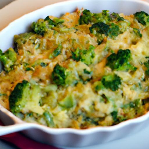 Savory Cheesy Broccoli Rice Casserole: Comfort in Every Bite