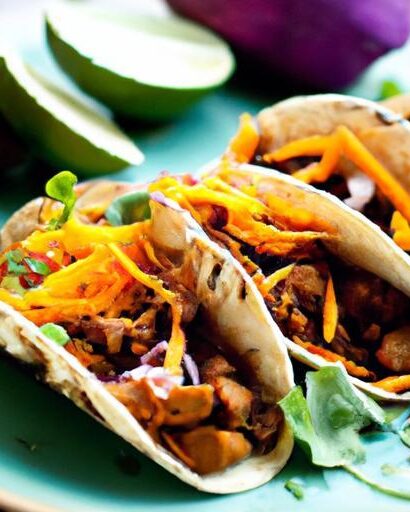 Hearty Sweet Potato and Black Bean Tacos for Every Meal