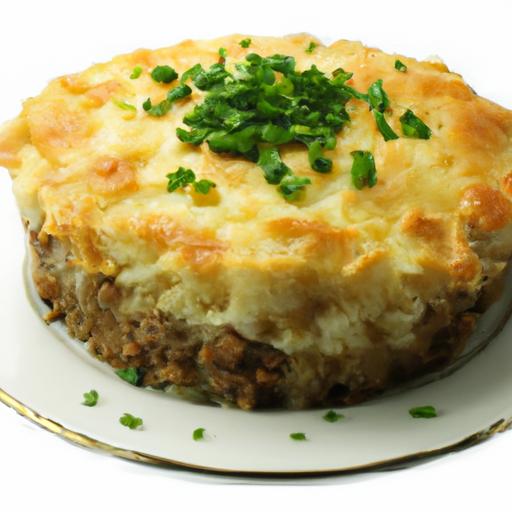Hearty Shepherd's Pie with Ground Beef and Savory Rice