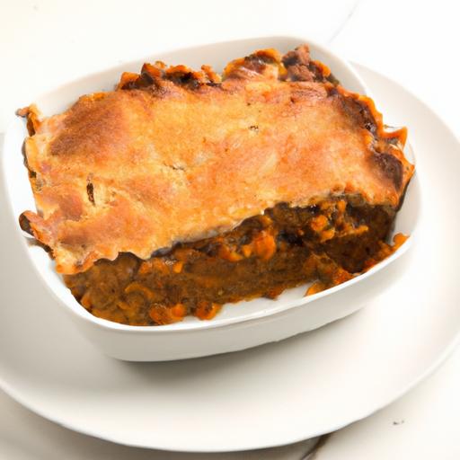 Hearty Gluten-Free Shepherd's​ Pie Topped‌ with​ sweet Potato