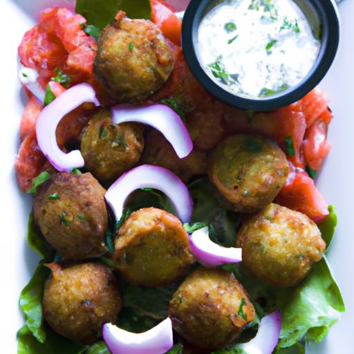 Crisp Falafel Meets Creamy Tahini: A Flavorful Duo