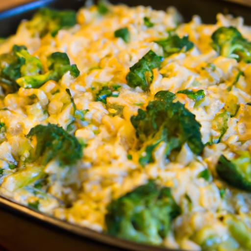Savory Cheesy Broccoli Rice Casserole: Comfort in Every Bite