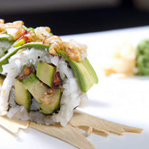 Eel and Avocado Hand Roll: A ⁤Perfect‌ Blend of Flavors