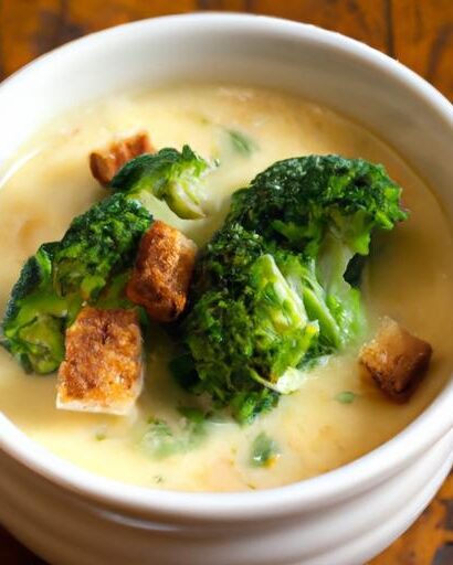 Hearty Broccoli Cheese Soup: Cozy Family Comfort in a Bowl