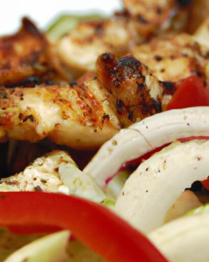 Savor the Flavors of Authentic Mediterranean Chicken Souvlaki
