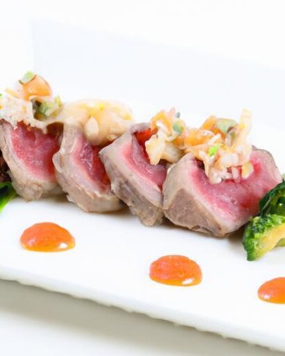 Surf and Turf Roll: Savory Shrimp and Beef Fusion Delight