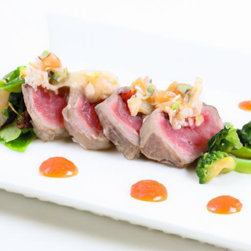 Surf and Turf Roll: Savory Shrimp and Beef Fusion Delight