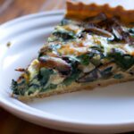 Savory Spinach and Mushroom Quiche: A Simple Delight