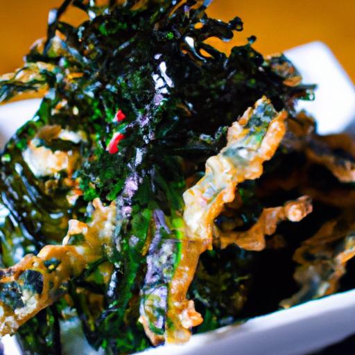 Crispy Tempura Seaweed Chips: A Unique Snack Delight
