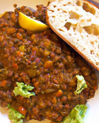 Hearty Lentil Sloppy Joes: Easy Freezer-Friendly Vegan Meal