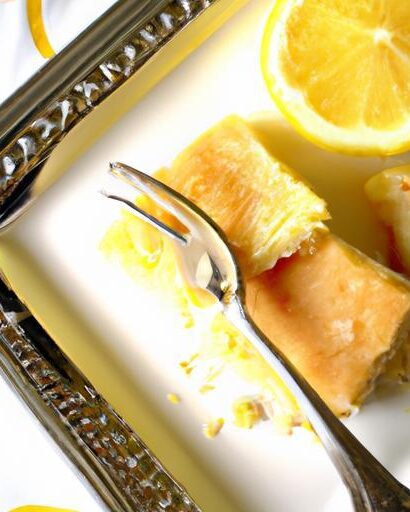 Zesty Lemon Bars Baked on a Buttery Shortbread Crust