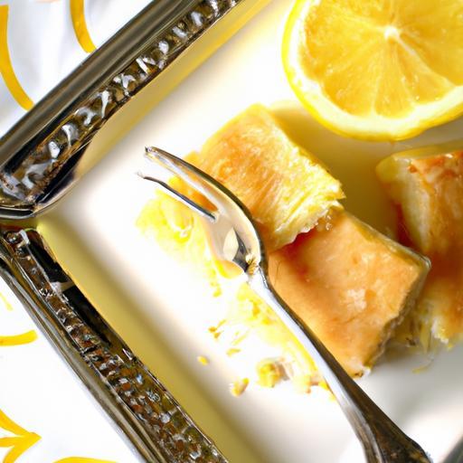 Zesty Lemon Bars Baked on a Buttery Shortbread Crust