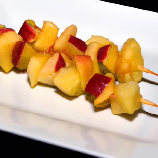 Bite-Sized Turkey & Cheese Skewers with Juicy Grapes Delight