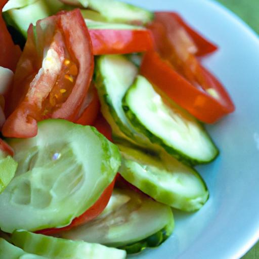 Fresh and Easy: Simple Cucumber Tomato Salad Recipe