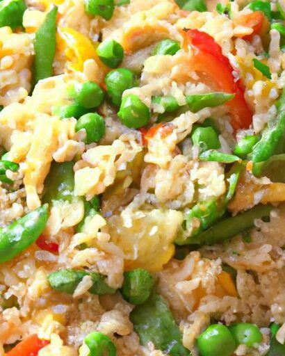 Hearty Vegetable Fried Rice: Perfect for Feeding a Crowd