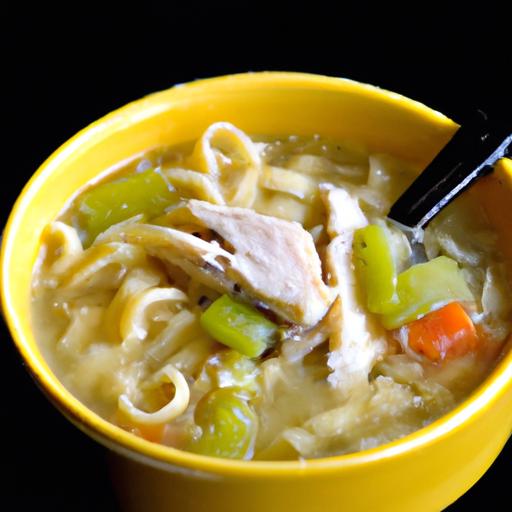 Comfort in a ‌Bowl: ⁢Easy Creamy Chicken Noodle⁣ Soup