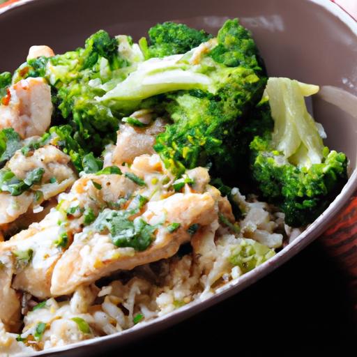 One-Pan Chicken and Broccoli Rice Skillet: Simple & Savory