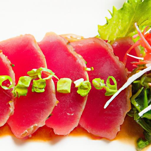 Sashimi Tuna: The Art and Flavor of Raw Ocean ‌Delicacy