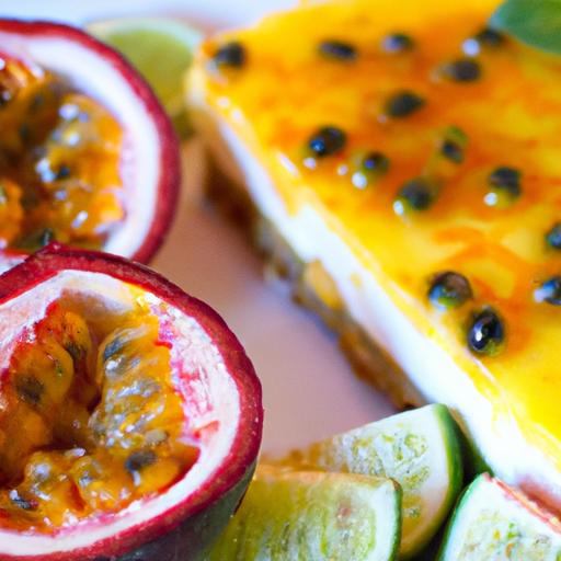 Tropical Delight: Simple Passion Fruit cheesecake Recipe