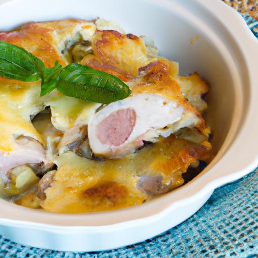 Deliciously Easy Gluten-Free Chicken Cordon Bleu Casserole