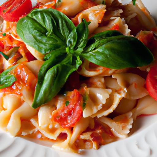 Fresh flavors: the Perfect Tomato and Basil Pasta Dish