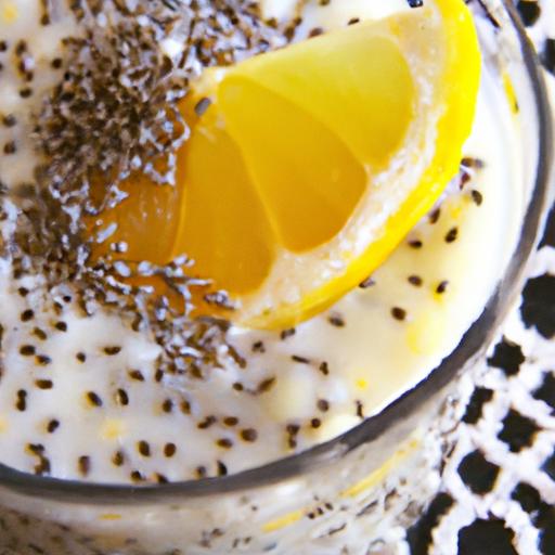 Zesty Lemon Chia Pudding: A Refreshing Healthy Delight