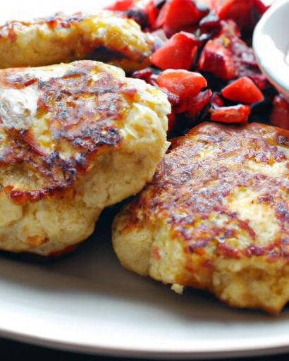 Wholesome Delight: Cottage Cheese Pancakes for Lunch
