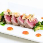 Surf and Turf Roll: Savory Shrimp and Beef Fusion Delight