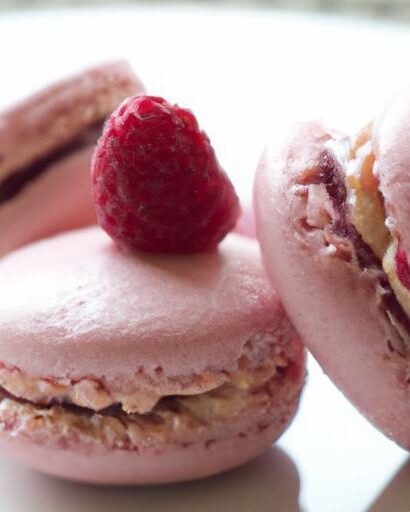 Delicate Raspberry Macarons: A Taste of Elegant Bliss