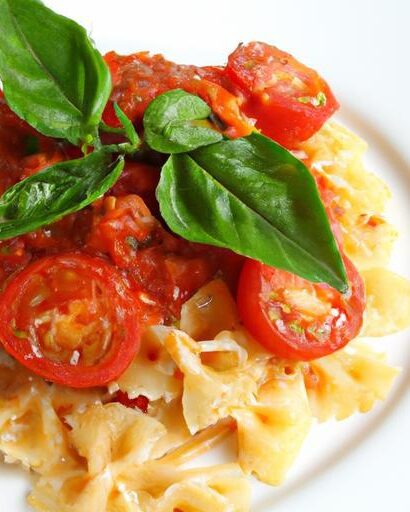 Fresh Flavors: The Perfect Tomato and Basil Pasta Dish