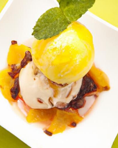 Refreshing Twist: Delight in Sugar-Free Mango Sorbet Bliss
