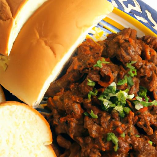 Sloppy Joe Mix paired Perfectly with Fresh Bread Sides