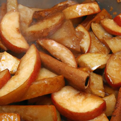 Warm Spices Meet Sweetness: Baked Apple Slices with Cinnamon