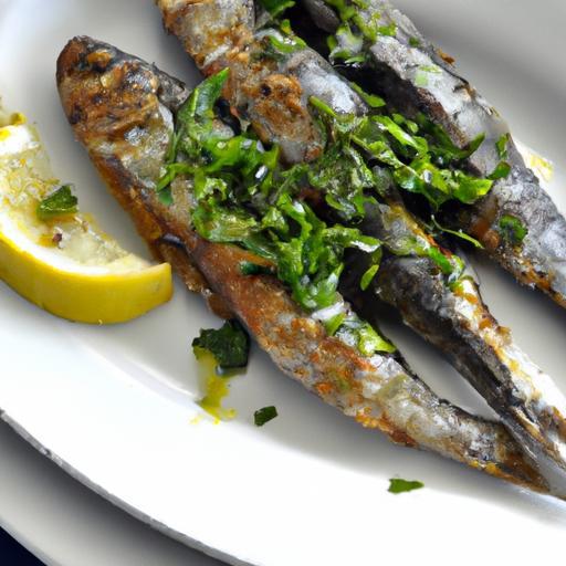 Savor the Flavor: Grilled Sardines with Garlic & Parsley