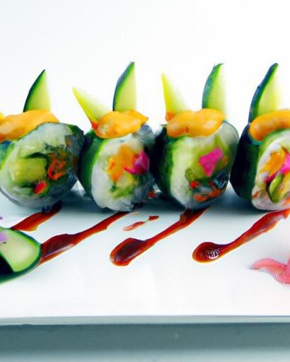 Rainbow Tempura Roll: A Vibrant Twist on Veggie Sushi