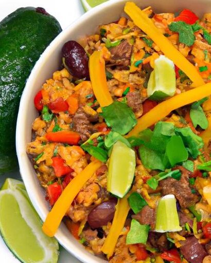 Taco Rice Bowl: A Flavorful Fusion of Tex-Mex and Comfort