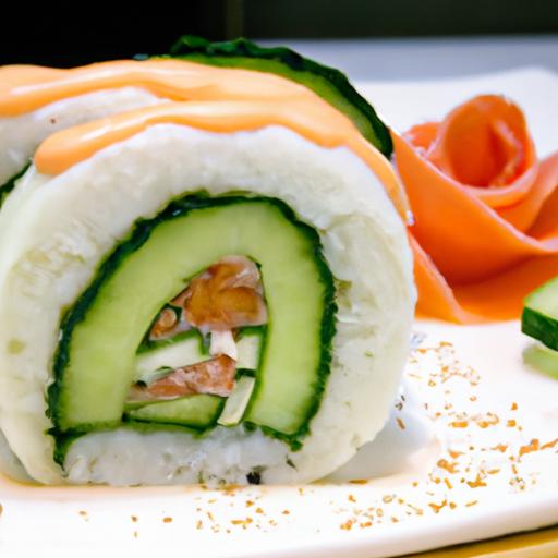 philadelphia Roll Delight: Salmon, Cream ‌Cheese ⁤& Cucumber