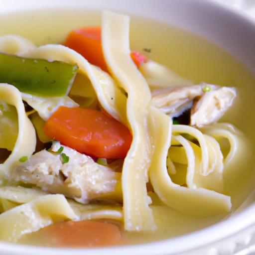 Cozy up with ‍This Easy Homestyle Chicken Noodle Soup