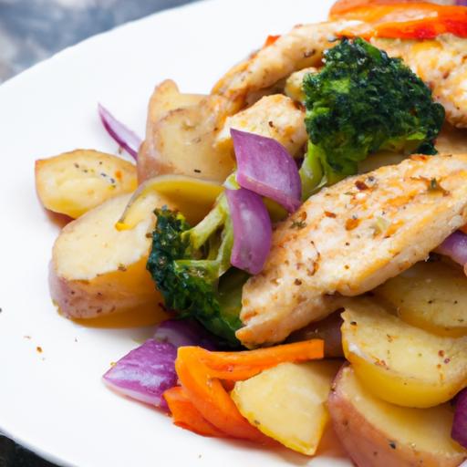 One-Pan Wonder: Easy Sheet ‌Pan Chicken ⁢and Veggies Delight