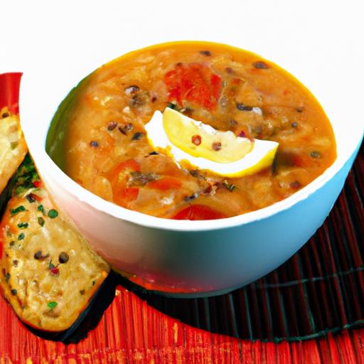 Fiery Lentil & Tomato Soup: A Warm, Zesty Delight