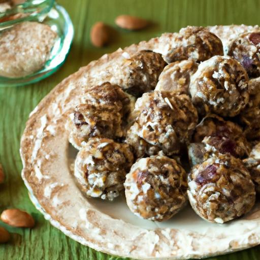 Wholesome Energy Balls: Dates, Oats & Almond Butter Boost