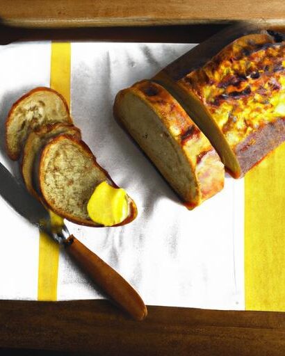 Golden Loaves: The Fusion of Turmeric & Black Pepper Sourdough