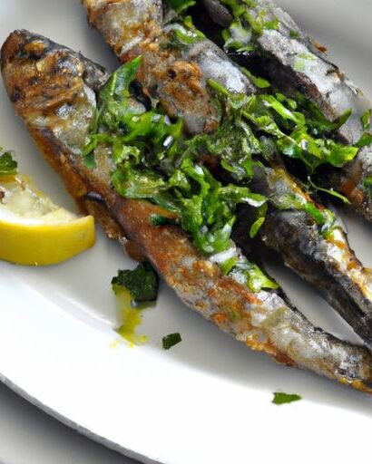Savor the Flavor: Grilled Sardines with Garlic & Parsley