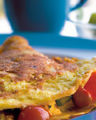 Savory Olive Oil & Herb Omelet: A Wholesome Breakfast Delight