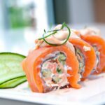 Philadelphia Roll Delight: Salmon, Cream Cheese & Cucumber
