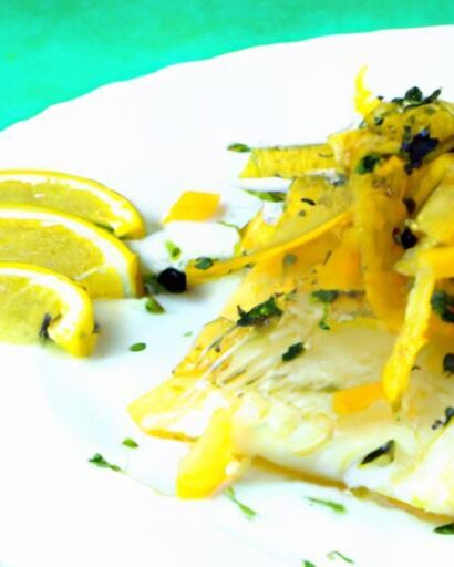 Bright & Simple: Easy Baked Cod with Zesty Lemon Twist